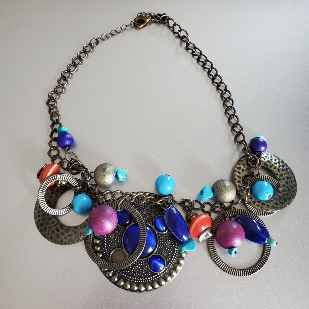 Necklace 💙🧡new